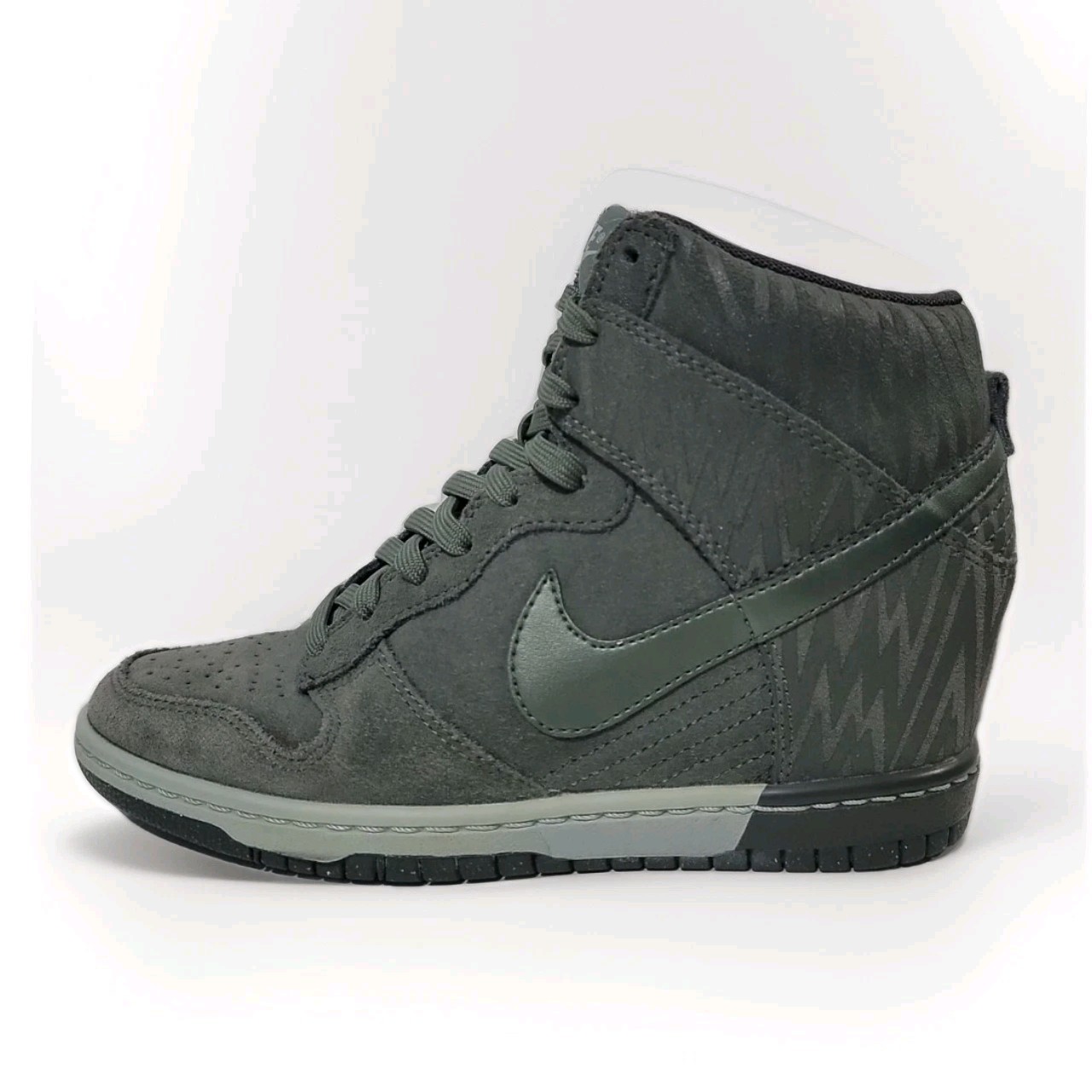 NIKE DUNK SKY HI WEDGE SIZE UK 5 EUR 38.5 (543258 302) GREY *^*