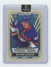 2025-26 O-Pee-Chee Marquee Rookie Retro Matthew Schaefer Rookie #592 New York