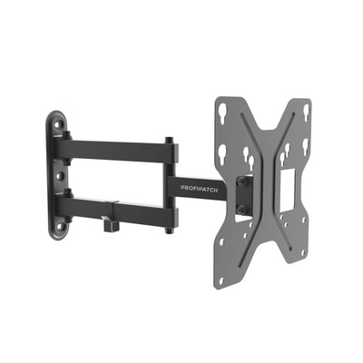 ProfiPatch TV Wandhalterung 17-42 Zoll schwenkbar & neigbar bis 30kg schwarz