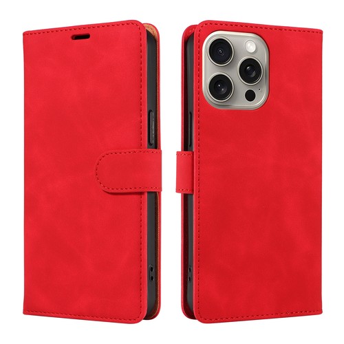 Coque en cuir design multi portefeuille pour iPhone 14 15 16 Pro Max avec bracelet - Photo 16 sur 19
