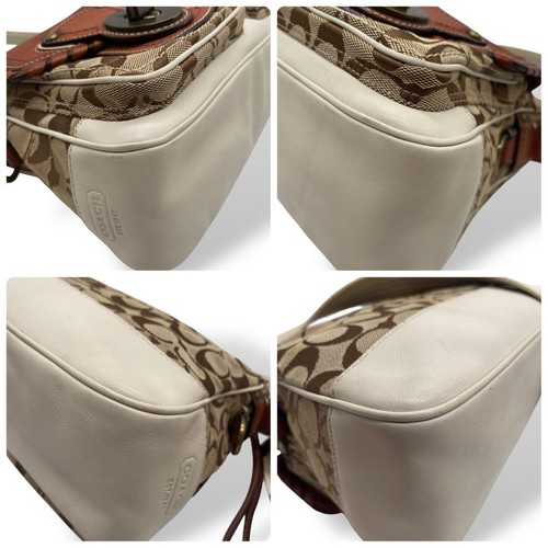 Coach 65th Anniversary LE Bag No.168 Turnlock Women's Shoulder Bag From Japan - Picture 7 of 12