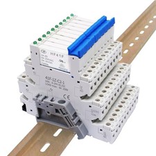 Pcs 24V Relay Din Rail;Silm;Signal Relay for PLC;24VDC and 24VAC 24vdc/vac 10