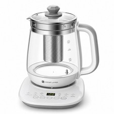 HOPER LAYER FA-K1501 Electric Glass Tea Kettle 1.5L Tea Maker SAA Certified