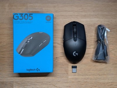 Logitech G305 LIGHTSPEED Wireless Gaming Mouse Black