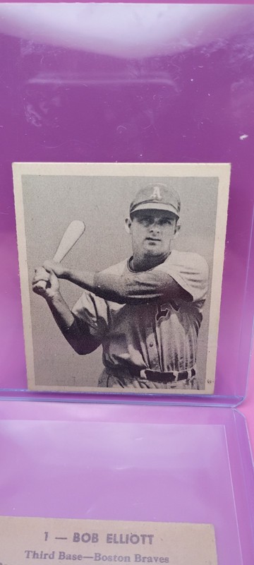 1948 Bowman - Barney McCosky #25 Name Misspelled as McCoskey