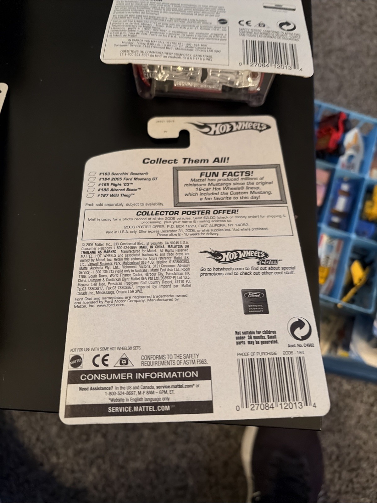 hot wheels 2005 ford mustang gt  mainline Lot of 5 With variations HTF black