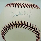 Don Mattingly Signed Baseball - Yankees - Official Ball 1983 All-Star Game