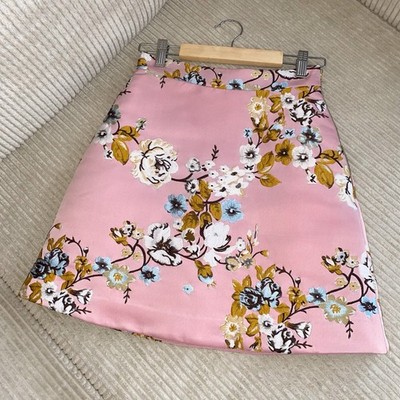 Maison Bohemique Mini Skirt with Floral Embroidery