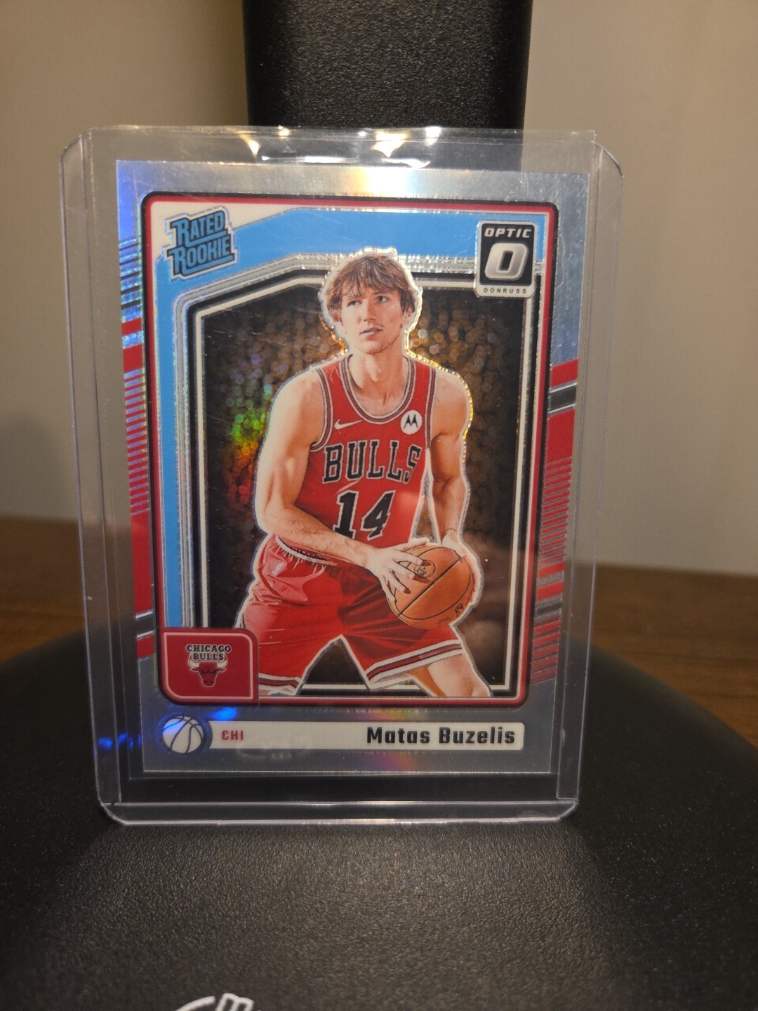 2024-25 Donruss Optic #271 Matas Buzelis Silver Holo Prizm Rated Rookie Bulls RC