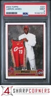 2003 TOPPS #221 LeBRON JAMES RC CAVALIERS PSA 9