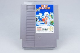Nintendo NES *Snow Brothers* EMBALAJE ORIGINAL CIB PAL B 7L-ESP +