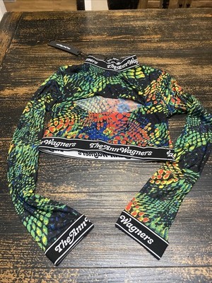 NWT THE ANN WAGNERS CROP TOP COLORFUL HIPSTER Size Medium