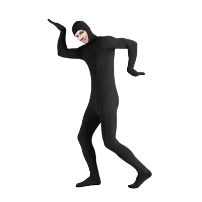 Hot Invisible Morph Zentai Suit Men's Women's Spandex Open Face Costume Cosplay