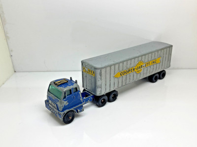 MATCHBOX HENDRICKSON TRACTOR MAJOR PACK 19 ENGLAND LESNEY INTER STATE TRAILER 78