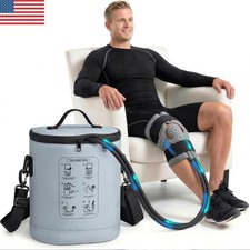 Knee Ice Therapy Machine Knee Cold Compress with Auto Timer Adjustable Flow