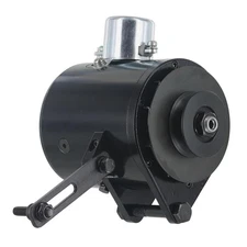 Powermaster 82001 90 Amp 1928-31 Ford Model A 1-Wire Black Powder Coat