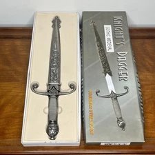 Knight Sword Stainless Steel Dagger Gothic Medieval Decorative Hunting Camp -17”