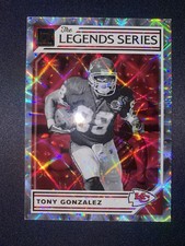TONY GONZALEZ 2019 Panini Donruss The Legends Series #LS-20 Kansas City Chiefs