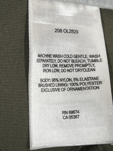 Mountain Hardwear Pants Womens 1 Green Chino Straight Leg Mid Rise Casual - Picture 21 of 23