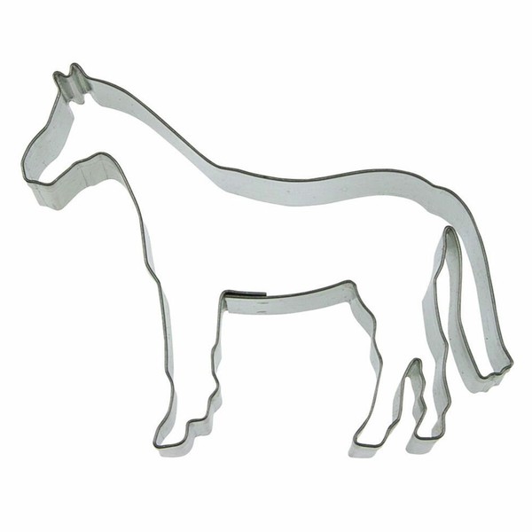 StäDter Ausstecher Pferd Ausstechform PläTzchenform Keks PläTzchen Edelstahl 8Cm-image