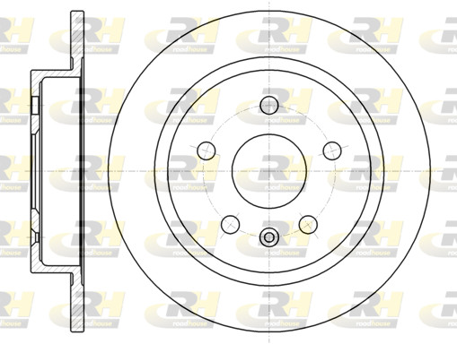 2X Bremsscheibe Ø292Mm Hinten Voll FüR Opel Insignia A Caravan 2.0 Cdti 61279.00-image