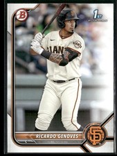 2022 Bowman #BP-60 Ricardo Genoves Prospects