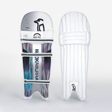Image of 2026 Kookaburra Cricket Prism 6.1 White Batting Pads - Free P&P