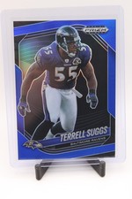 2025 Panini Prizm Black Blue Prizm /199 Terrell Suggs #9 Ravens FOTL