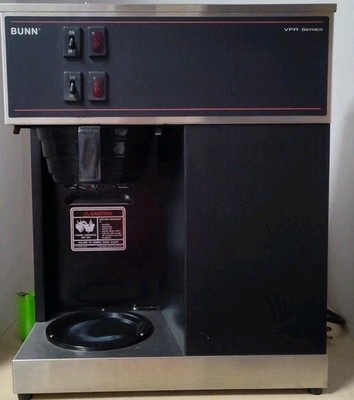 BUNN VPR Black Series  Commercial Coffee Maker w/Funnel TESTED/WORKS