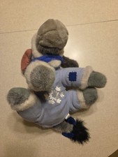 Winnie The Pooh Eeyore Plush 12" Blue Snowflake Pajamas