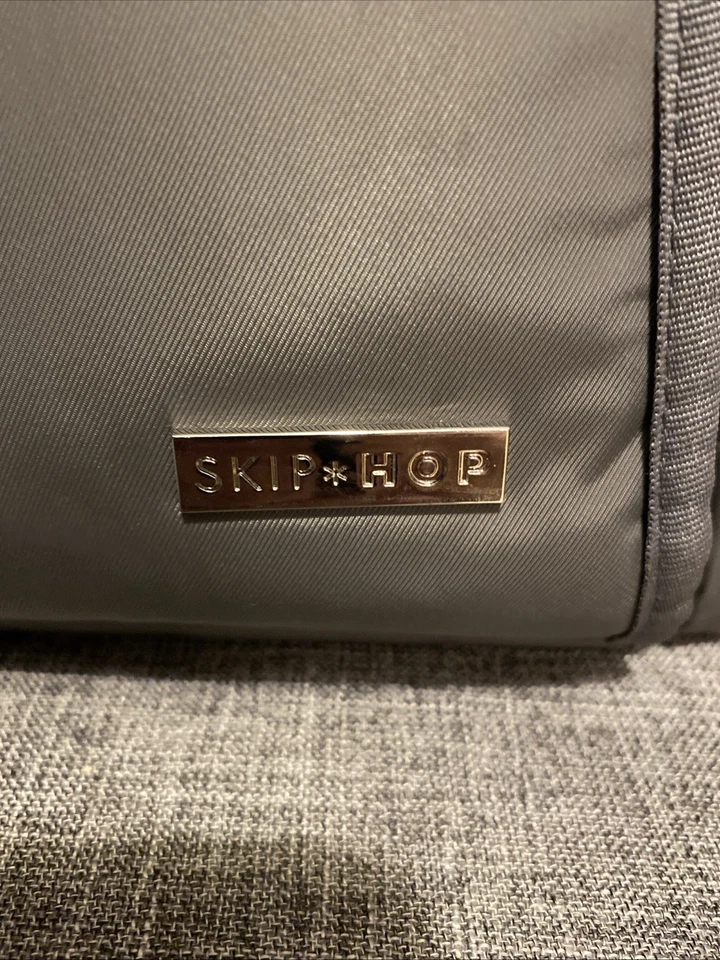 Skip Hop Mainframe Wide Open Diaper Backpack Gray - Image 2 of 4