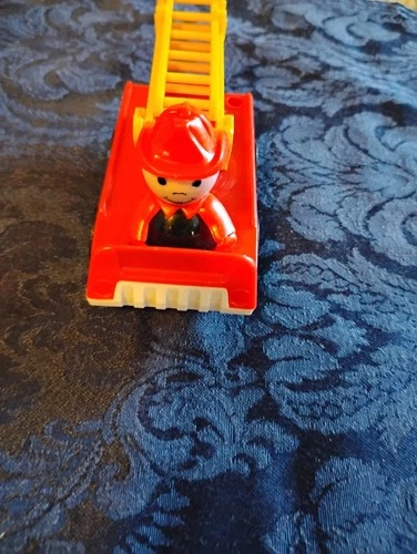 vintage fisher price little people firetruck