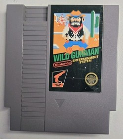 Wild Gunman - (5 tornillos) - NES Nintendo 1985 - solo carro - &iexcl;PROBADO!