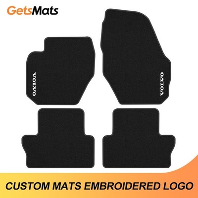 Fit Volvo XC60 2013-2017 Quality Velour Carpet Car Floor Mats black Liners