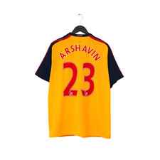 2008/09 Arshavin #23 Arsenal Vintage Nike Away Football Shirt (L)