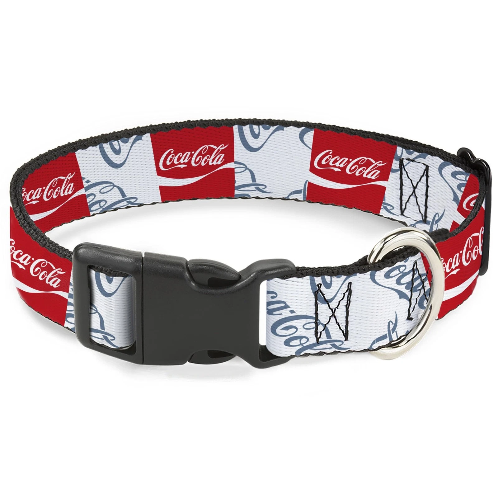 The Coca-Cola Company Pet Collar, Dog Collar Plastic Buckle, Coca Co (US IMPORT)
