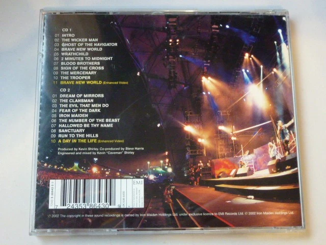 Iron Maiden - Rock In Rio 2 Cds Sammlungsauflösung - Bild 2 von 2