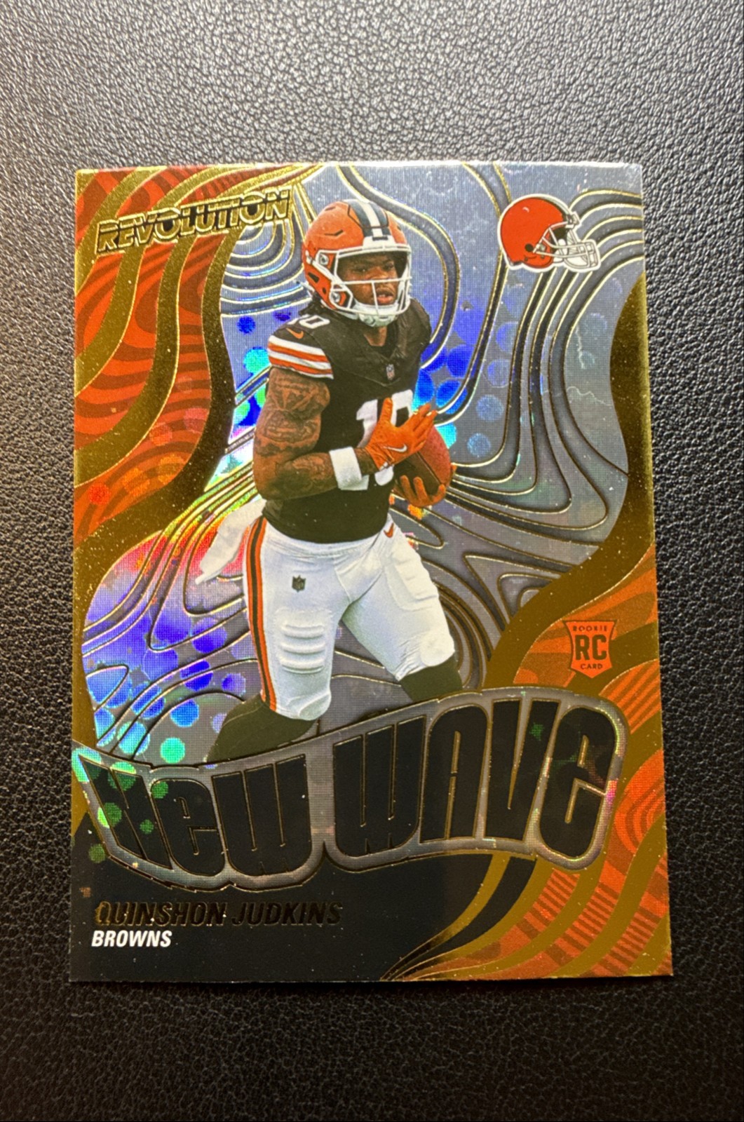 2025 Panini Revolution - New Wave Quinshon Judkins #13 (RC)