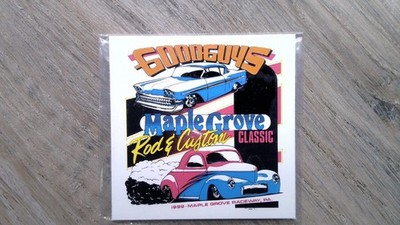 Goodguys Maple Grove Rod & Custom Classic Plaque 1992 Racing