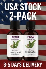 Eucalyptus Oil 100 Pure 4 oz- Pack Of 2 NOW Foods