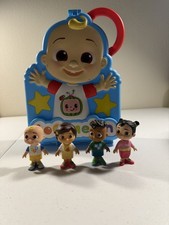 CoComelon Carry Along Figure Case With 4 Articulated Figures Toddler Kids Toys