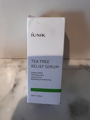 NIB UNIK Korea Tea Tree Relief Serum brightens 50ml / 1.69 fl oz sealed