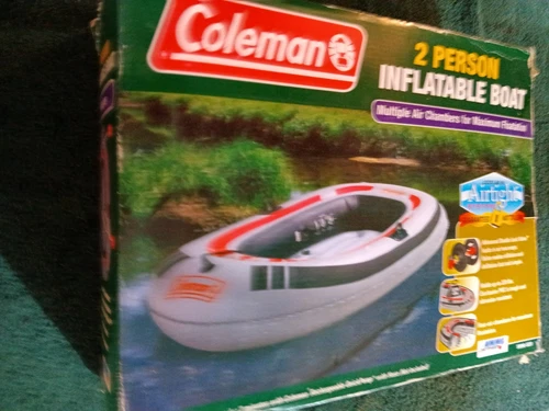 Coleman 2 Person Inflatable Boat - No Paddles or Air Pump
