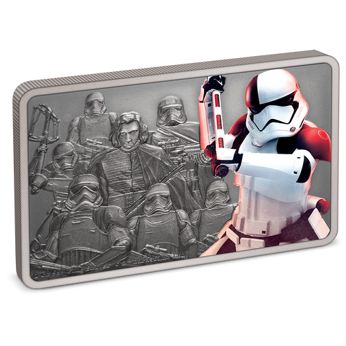 Star Wars: Guards of the Empire Executioner Trooper 1oz Silver Proof Coin NIB Co - Picture 1 of 6