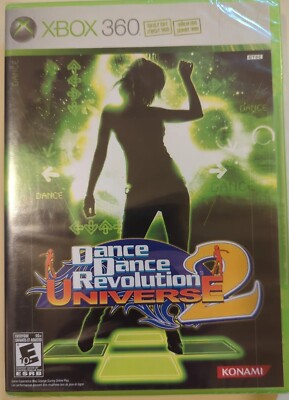 Dance Dance Revolution Universe 2 - Microsoft Xbox 360 Video Game SEALED fr/shp