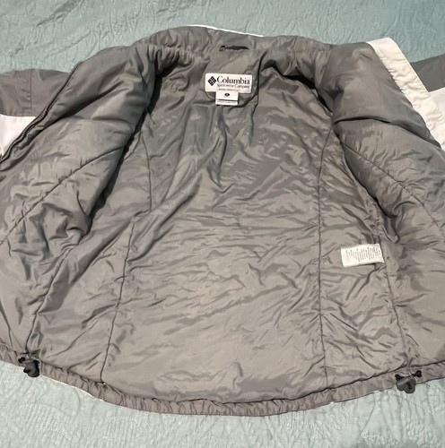 Columbia Womens jacket size small gray and white - Picture 9 of 10