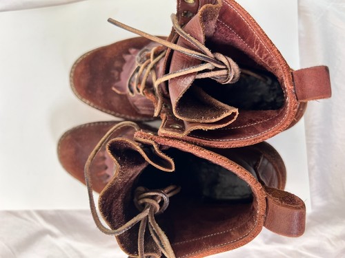 Botas Nicks 6" Urban Logger 10 E Marrón Suave Sobre Desbaste con Vibram Miel - Imagen 19 de 22