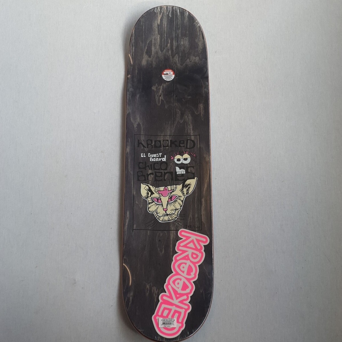 KROOKED - Krooked Chico Brenes Guest Board クルキッド Krooked Skateboards Chico Brenes El Guest Board Lightning