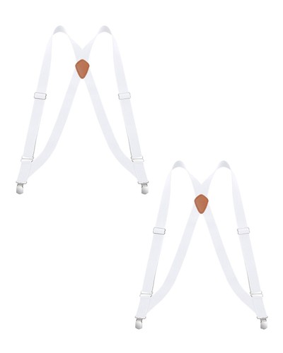 Buyless Fashion Trucker 2 Pack Suspender Men - 48" Adjustable Straps 1 1/4" - X - Picture 42 of 48