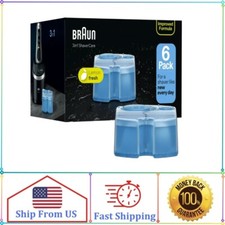 Braun Clean Renew Refill Cartridges CCR, Lemon Fresh - 6 Ct